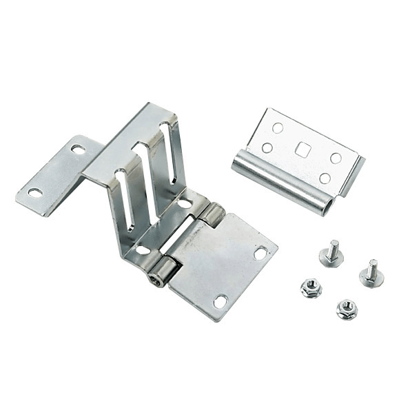 [103002029] Zijscharnier, 10mm verhoogd bovenblad, Kingspan compleet.