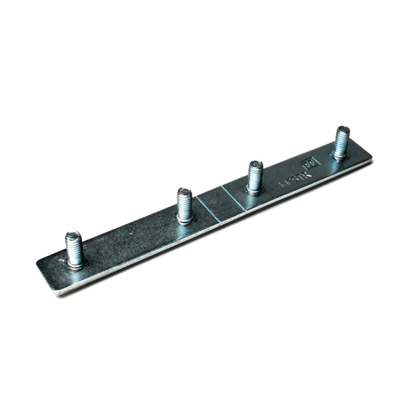 [103002038] Bevestigingsstrip voor 70mm zijscharnieren (dubbel)