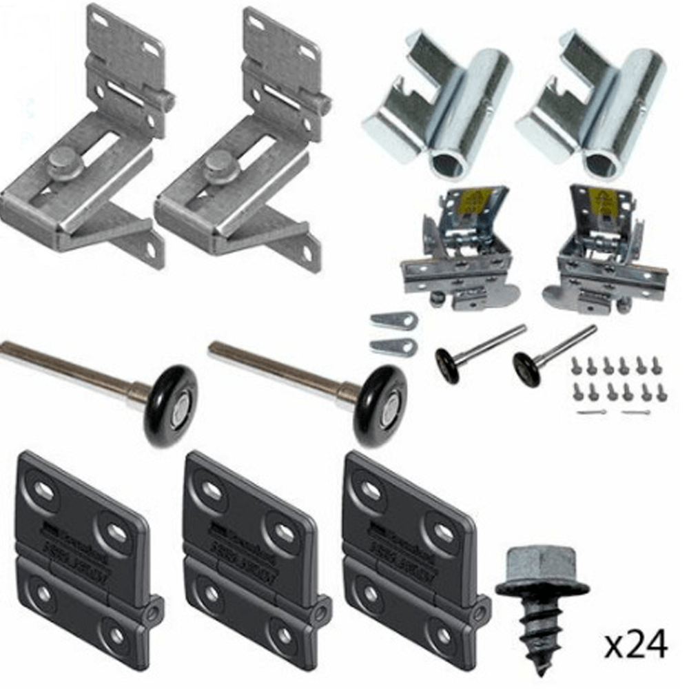 [103006010] Hardware for Crawford 1042 panels (Bottom)