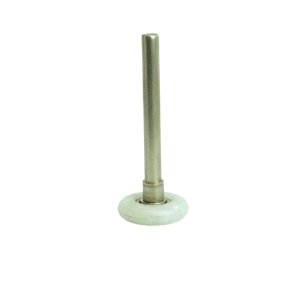 [104001002] Roller. short. stainless steel shaft
