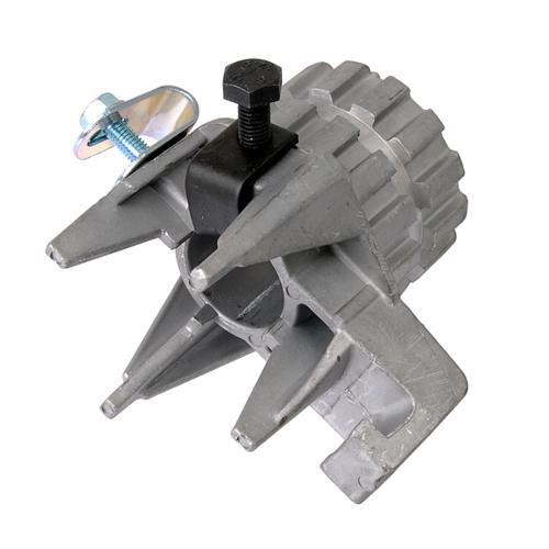 [108004013] Crawford veerplug voor T-veer, hex as, met Crawford spankop