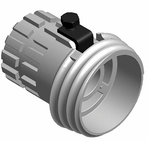[108004018] Crawford veerplug voor HEX 95, Rechts