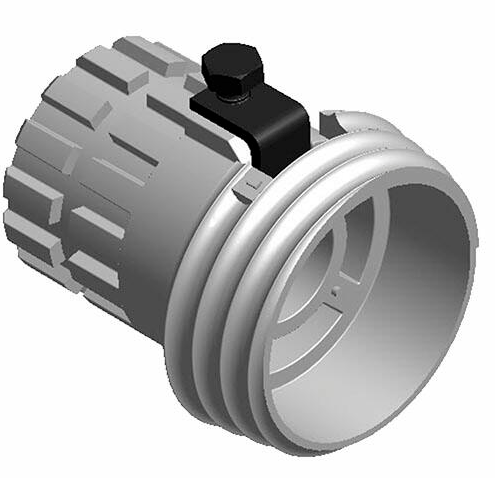 [108004019] Crawford veerplug voor HEX 95, Links