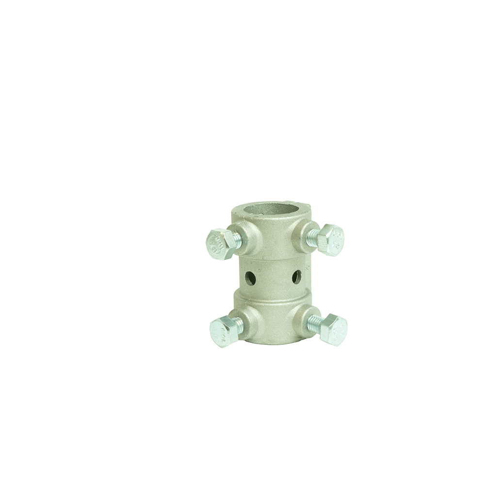 [108006006] Koppeling vast,1 inch, aluminium