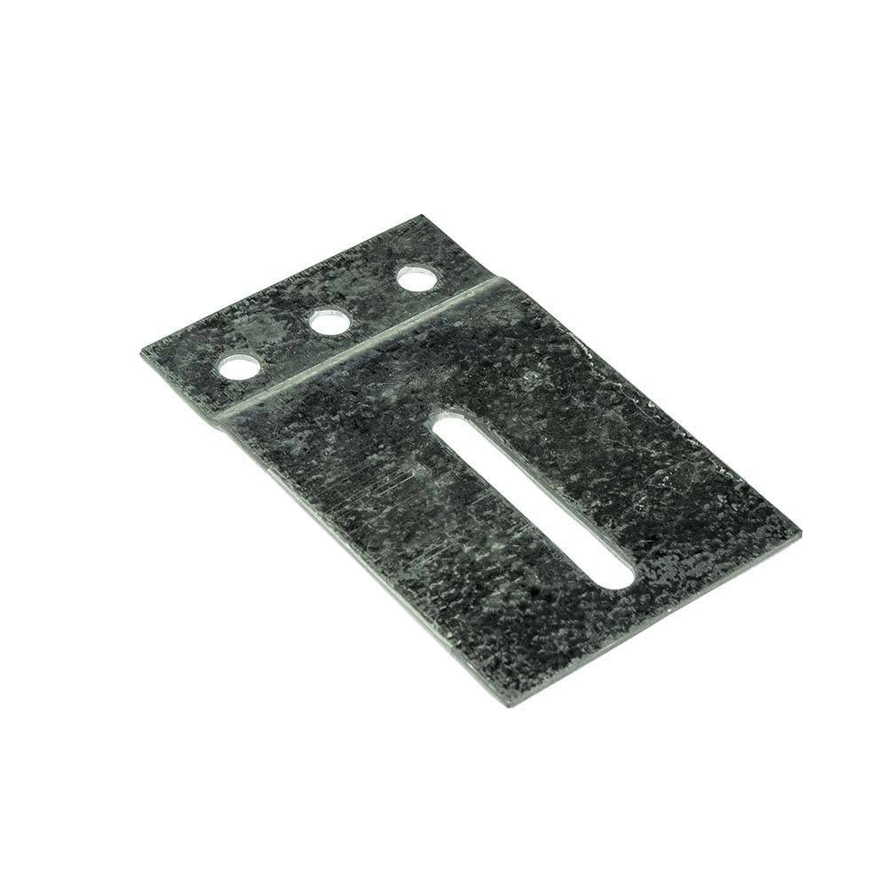 [109007001] Railplaat 60x100mm, verzinkt