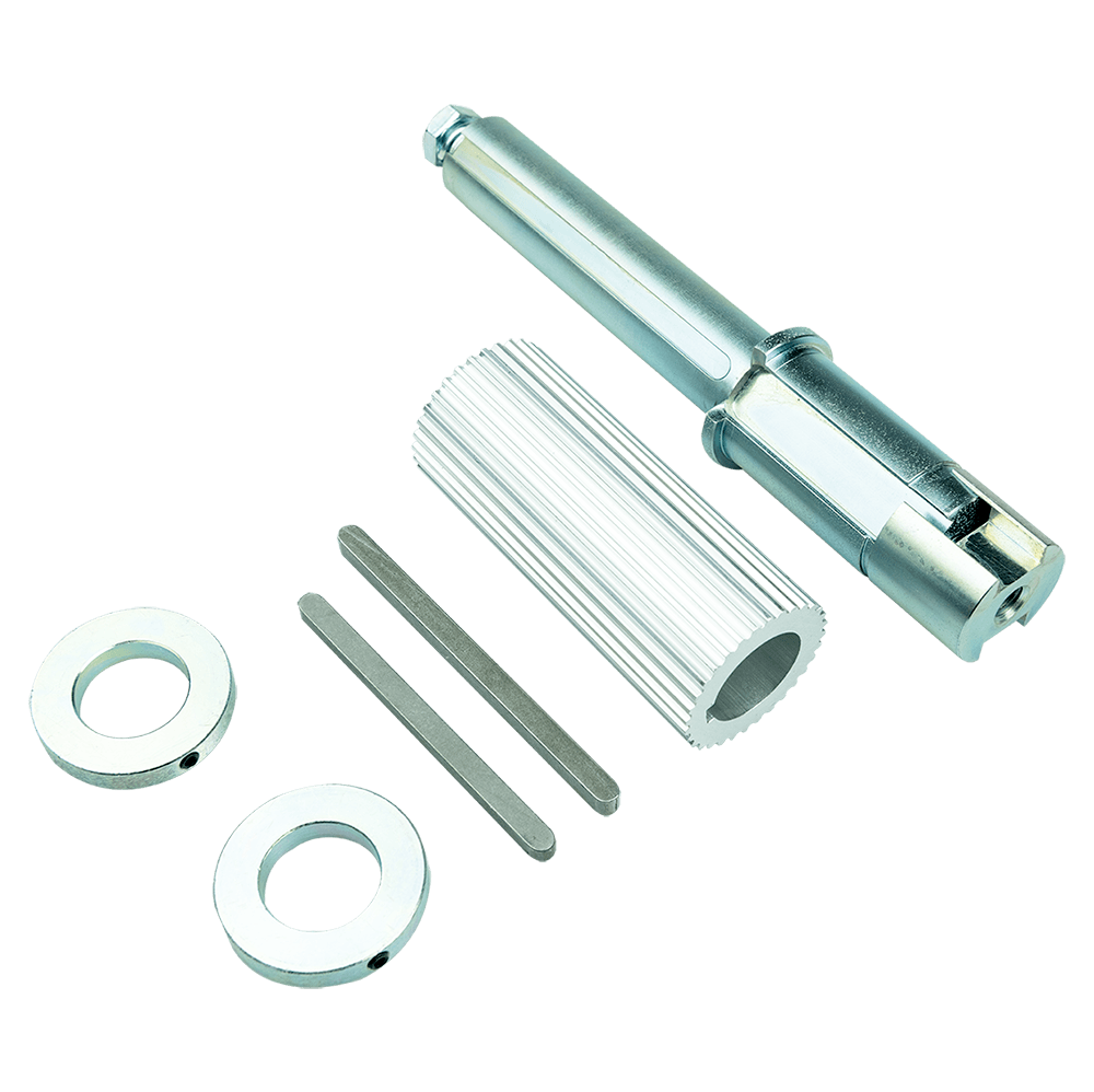 [110008011] Einsteckwelle/Adapter Hörmann 40mm Welle mit Nut auf 25,4mm