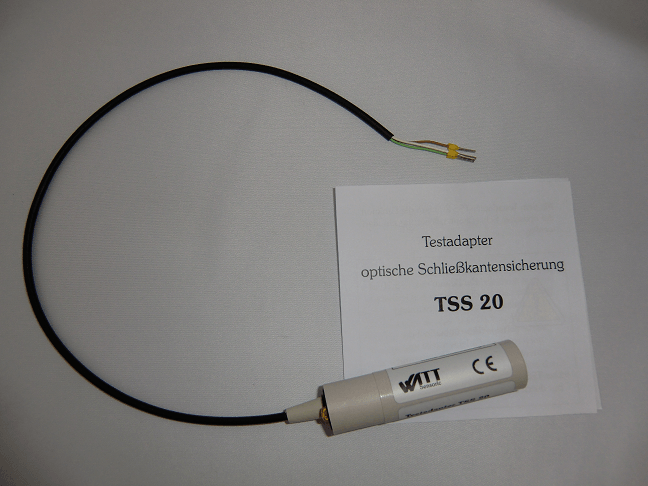 [111003010] Testadapter optische onderloopbeveiliging