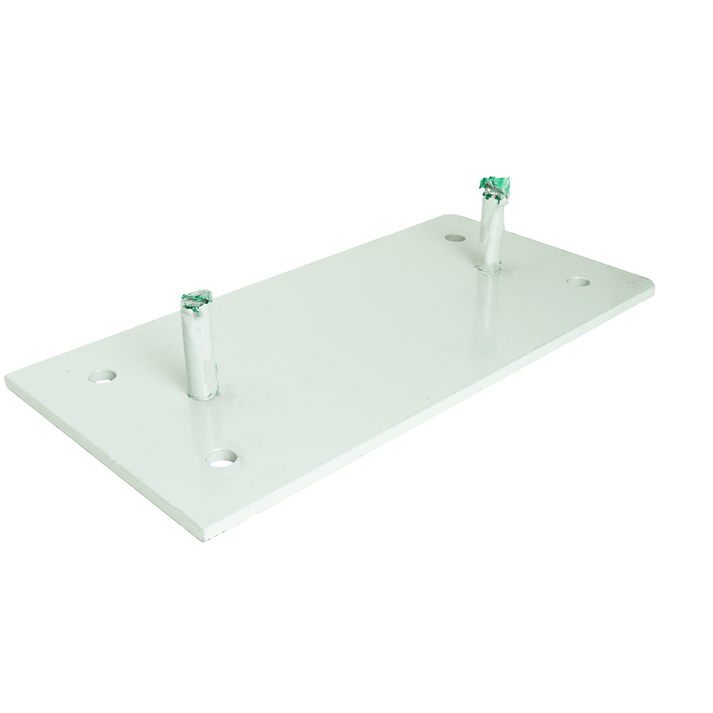 Montageplaat voor Loading Systems buffer 500x250x100, hartafstand 320mm