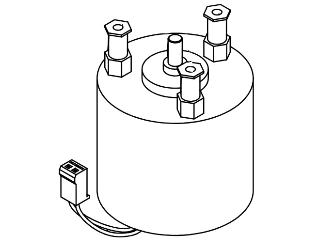 FAAC 950 geassembleerde motor