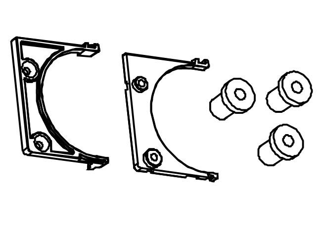[801000044] Toebehoren motor A1400 + kaps limitsw.