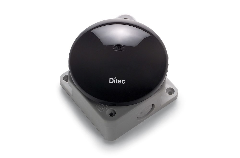Mechanically operated push-button
