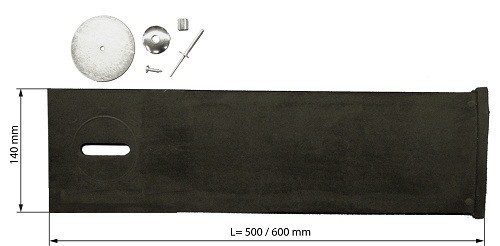 [204001005] Förstärkningsremsa, dukbredd 600 mm