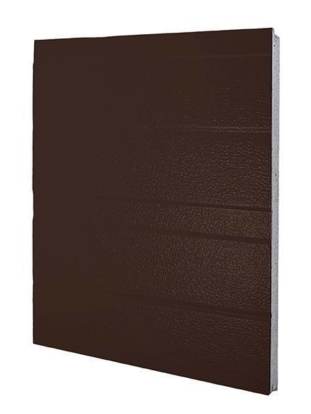 [102001053-a] Crawford door panel original 342. steel. 42x500mm. RAL 8017/RAL 7032 (Unità completa, Standard, Standard)