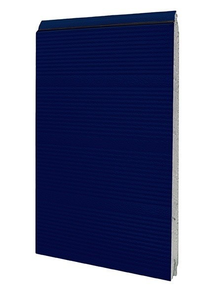 [102001032-a] Crawford door panel original 542. steel. 42x600mm. RAL 5010/RAL 9002 (Ensemble complet, Standard, Standard)