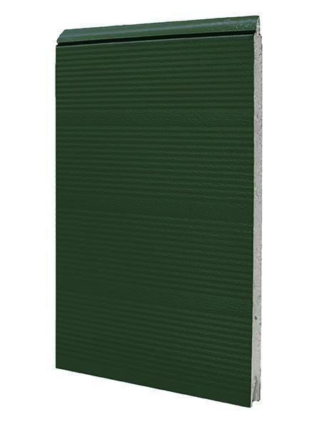 [102001037-a] Crawford door panel original 542. steel. 42x600mm. RAL 6005/RAL 9002 (Ensemble complet, Standard, Standard)