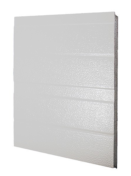 Crawford door panel. original 342. steel. 42x500mm. RAL 9010/RAL 7032