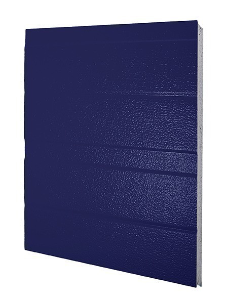 [102001056-a] Door panel Crawford orig. 342. aluminum. 42x500mm. RAL 5010/Brut Alu (Unità completa, Standard, Standard)