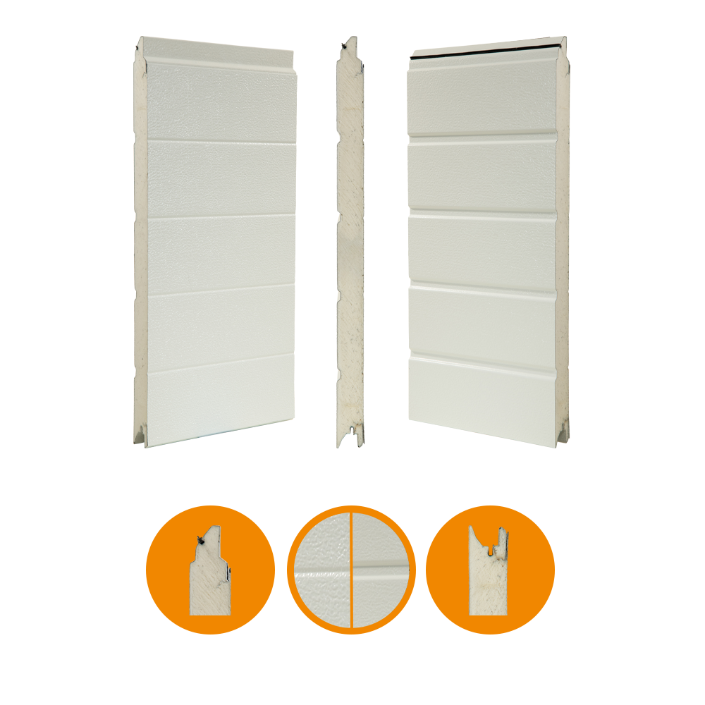 [102001061-a] IDD-HO panel for Hörmann SPU 30/40 SPU F42, 42x625mm, RAL 9002/RAL 9002 (Ensemble complet, Standard, Standard)