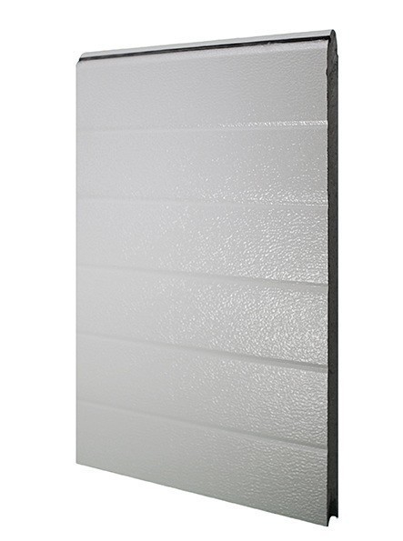[102001059-a] Kingspan door panel steel  40x610mm, stucco / stucco RAL 9002/RAL 9010 (Unità completa, Standard, Standard)