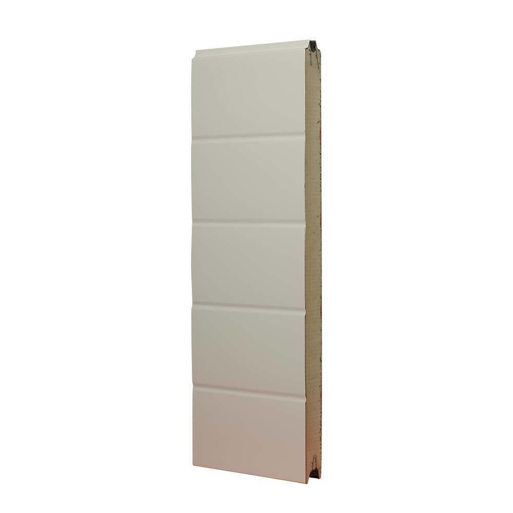 [102001629-a] Paneel Type TPS Thyssen - RAL 9002, stucco/ glad, met plankprofiel (Het geheel, Standaard, Standaard)