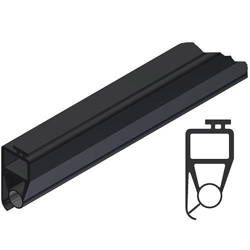 [106001011-a] Bodemrubber IDD-HO geschikt voor Hörmann SPU30/ 40 (Het geheel)