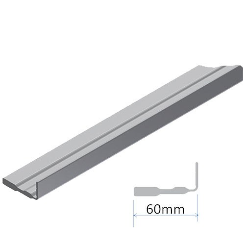 [105001011-a] Reinforcement profile suitable for Hörmann60mm (Unità completa)