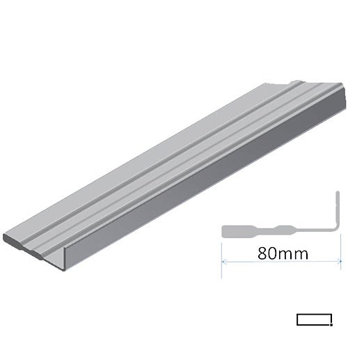 Verstevigingsprofiel geschikt voor Hörmann 80mm