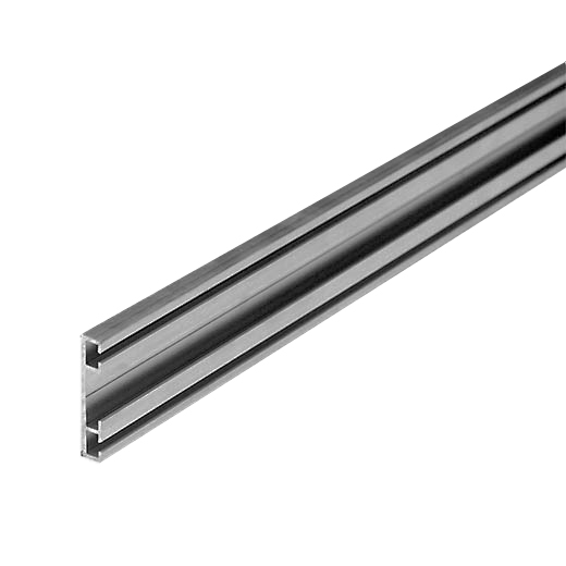 [105002007-a] Top / bottom profile. aluminum. flat (Whole unit)
