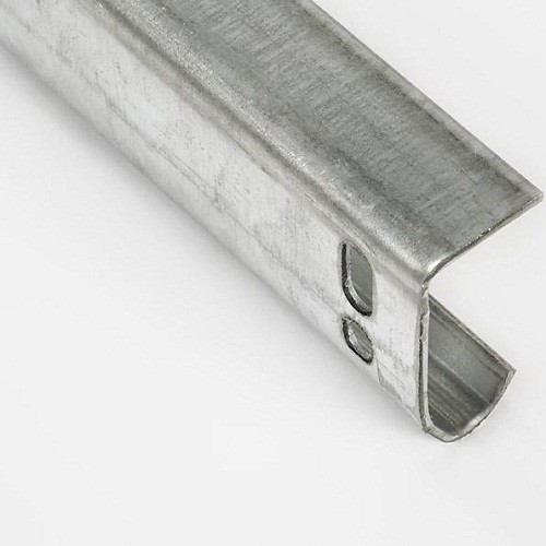 [109002007-a] Vertical door track. 2 inch. stainless steel (Unità completa)